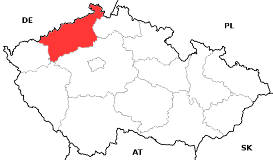 Mapa ČR